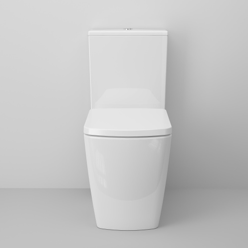 Унитаз напольный с бачком Ambassador Kingston 147K19002RS белый с сиденьем каскадный смыв - фото 3